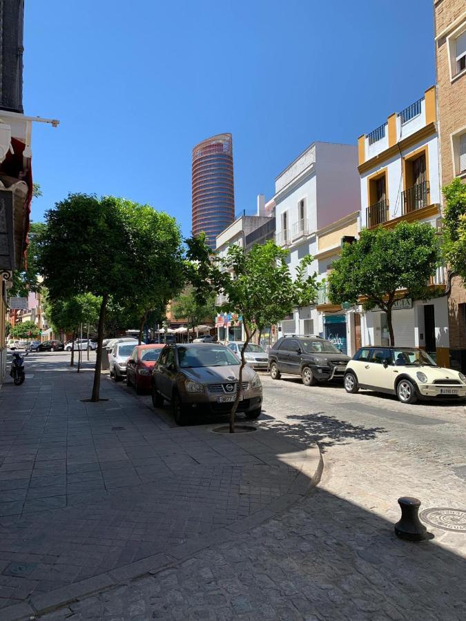 Precioso Duplex En Triana - Wifi Gratis Lägenhet Sevilla Exteriör bild